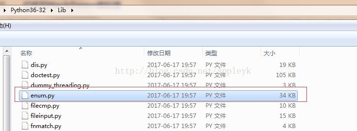 python实现枚举类型 python3枚举_Red_03