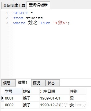 SQL Server数据库查询单性别 sql查询姓名和性别_字符串_35