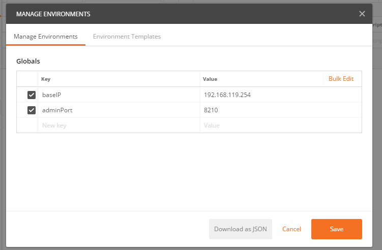 Postman python自动化 postman接口自动化框架_环境变量_04