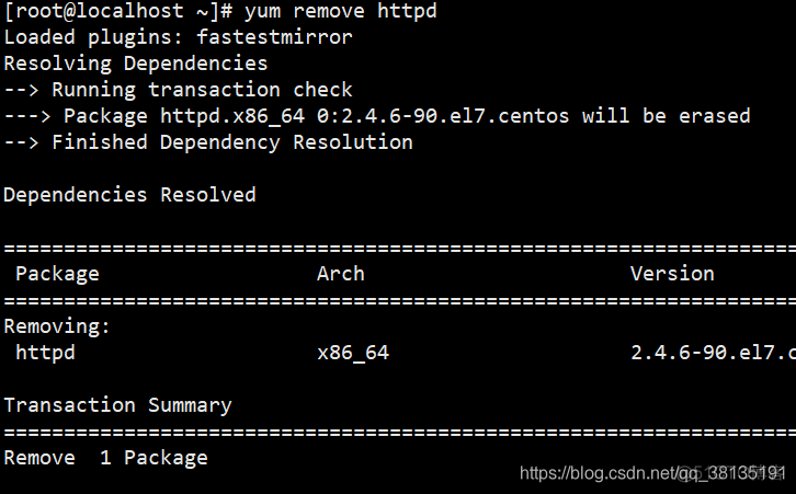 yum 卸载docker 19 yum 卸载httpd_apache_04