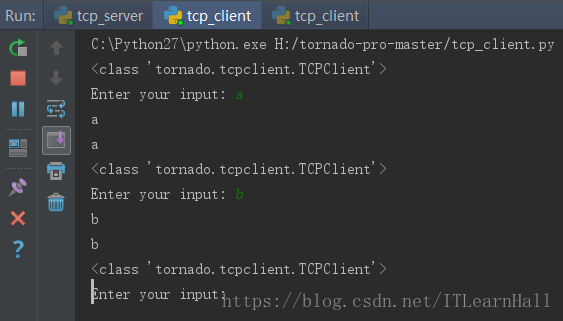 python socket异步接收与发送 python tcp异步通信_tornado_02