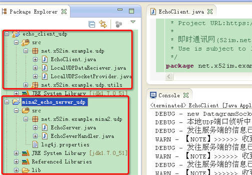 java 引入 lib jar JAVA 引入natty_java mina udp_06