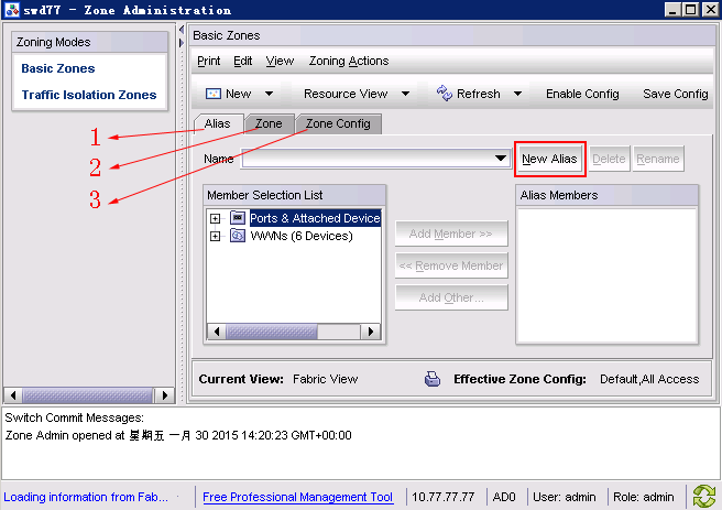 博科FC交换机 java 博科交换机web_管理系统_06