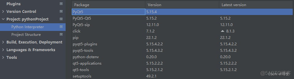 PYTHON QT5 按键 python中qt5_pycharm