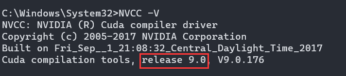 cudnn版本查看 pytorch cmd查看pytorch版本_CUDA_07