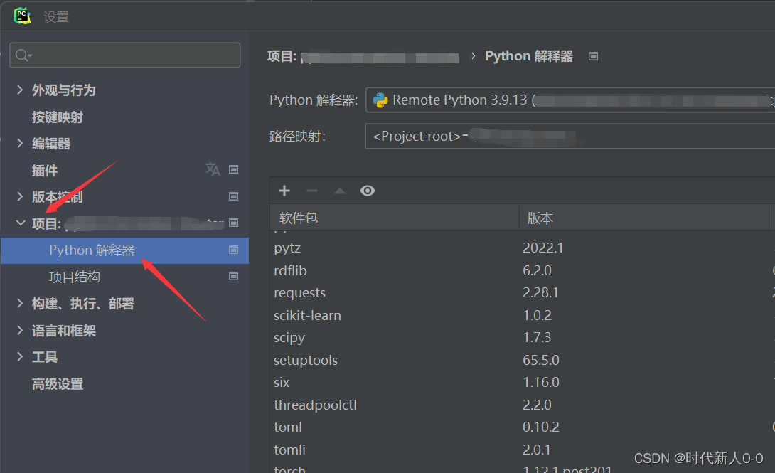 pycharm 连接远程 docker python解释器 pycharm使用远程的conda环境_pycharm_10