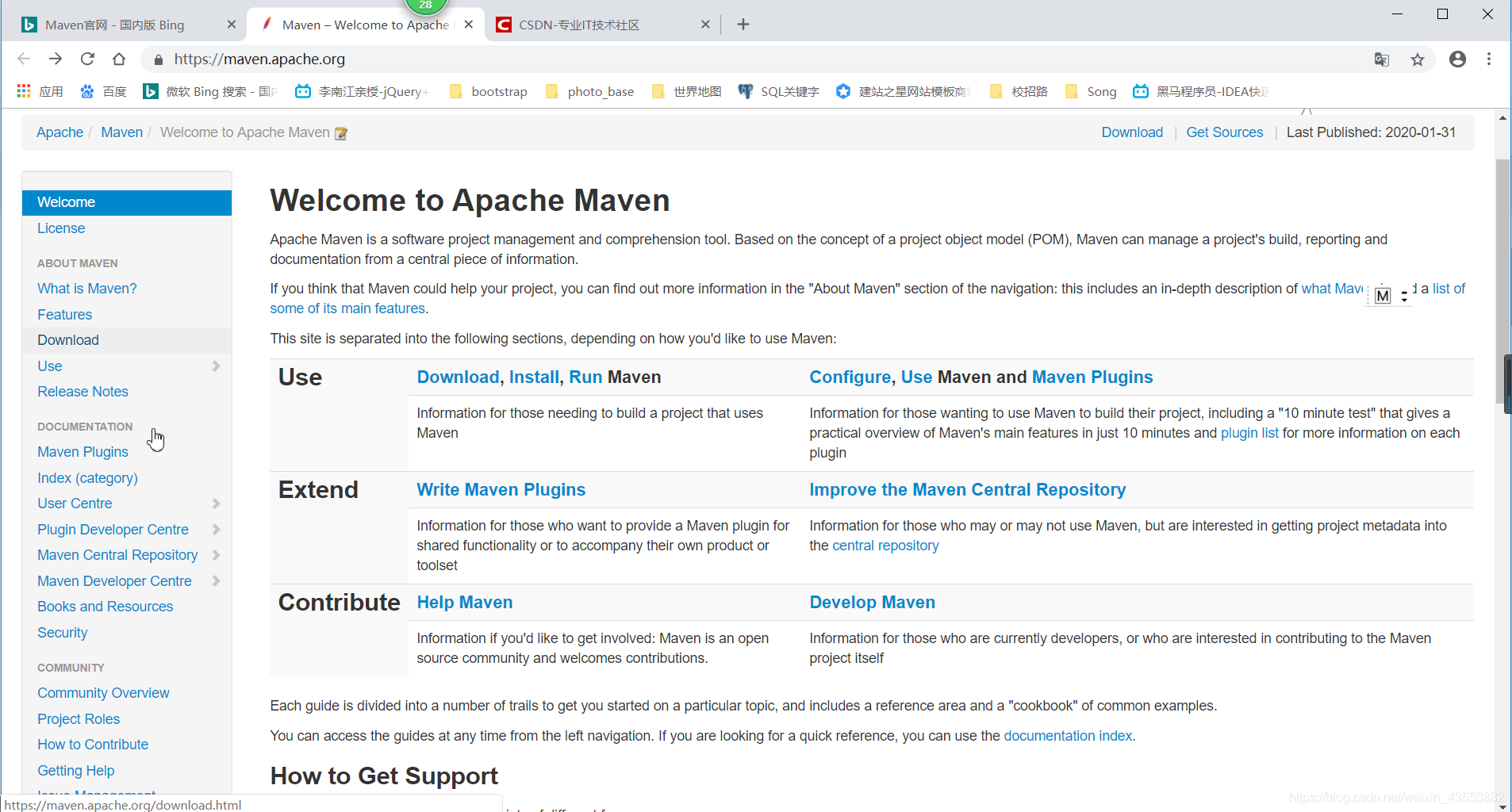 Java代码 链接maven maven javaee_xml