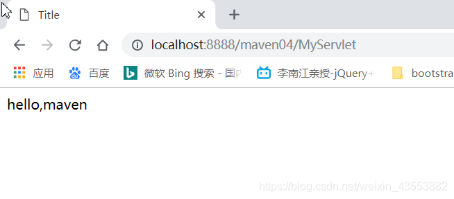 Java代码 链接maven maven javaee_xml_35