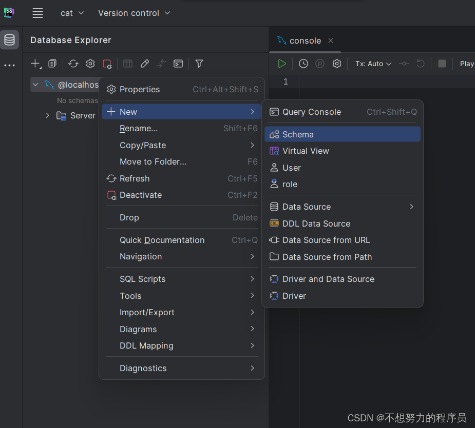 datagrip新建mysql datagrip新建项目_mysql_07