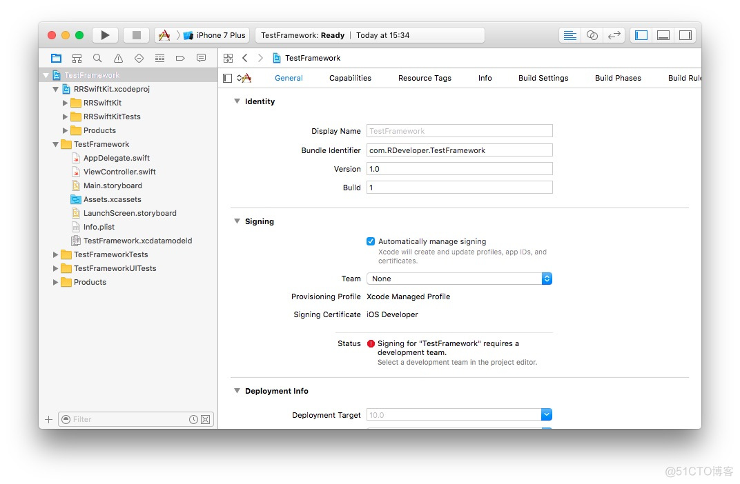 ios framework中修改appdelegate内代码 苹果framework_自定义_10