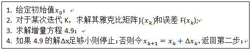 python非线性最小二乘法 非线性最小二乘法优化_最小值_51