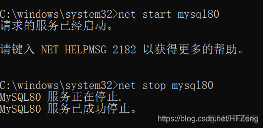 mysql 安装windows 服务启动 mysql安装时windows service name_MySQL_05