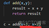 python 关键字参数和命名关键字参数 python中关键字参数的特点_可变参数