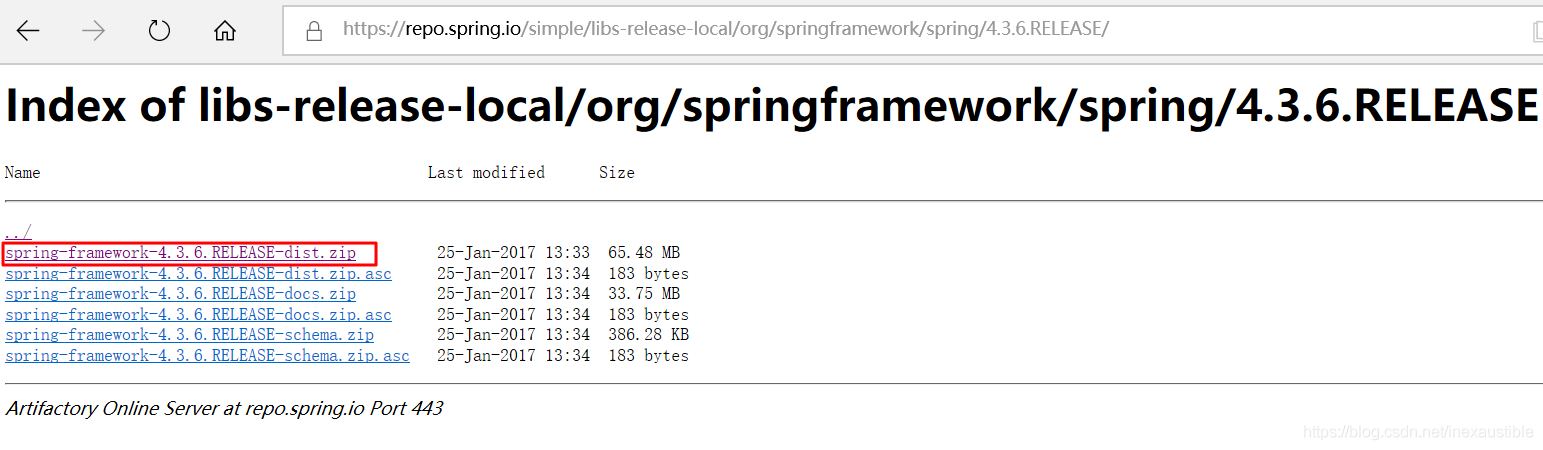 spring framework 依赖 java 版本 springframework jar包_Java EE