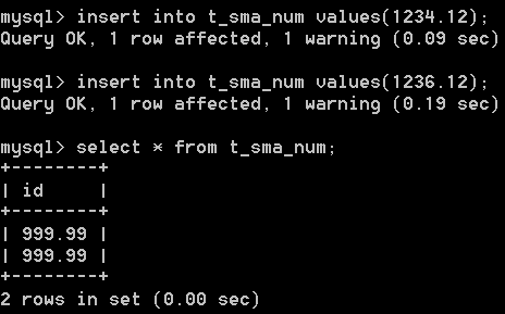 MySQL浮点数压缩方法 mysql 浮点数类型_四舍五入_03