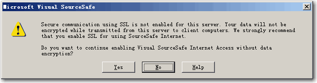 配置Microsoft Visual SourceSafe 2005的Internet访问_服务器_10