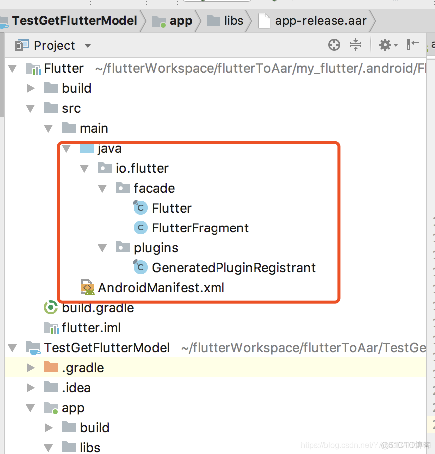 android原生使用多个flutter module flutter集成原生sdk_flutter_03