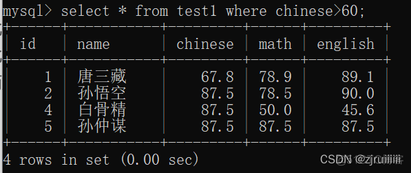 mysql数据库增删改查命令 mysql增删改查教程_数据库_33