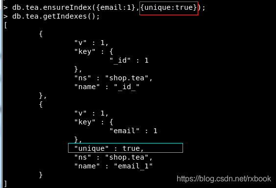 MongoDB Compass比对索引 mongodb索引查询_笔记_33