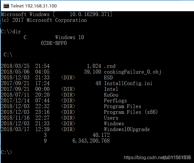 telnet 登陆mysql telnet登录命令_telnet _05