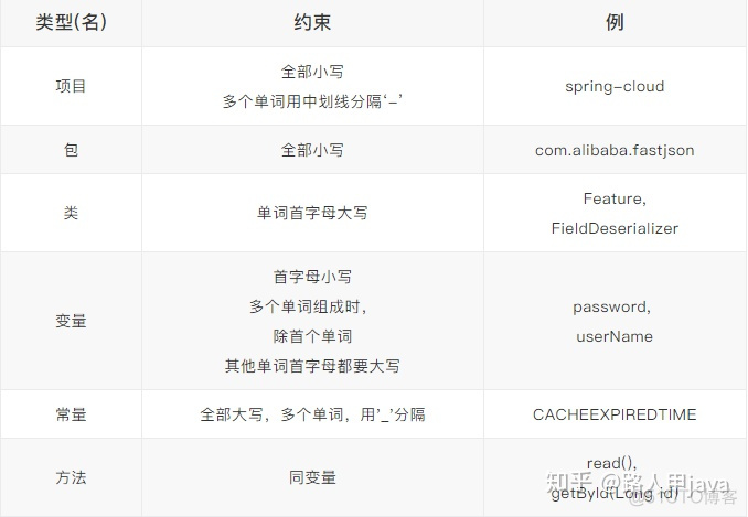java大小驼峰 适合小驼峰的命名 java_javad_02