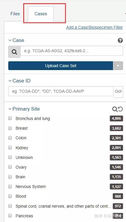 tcga数据库R数据分析 tcga数据库简介_下载文件_03