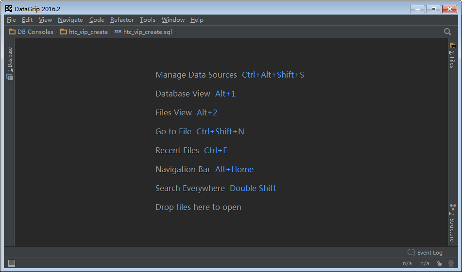 datagrip连接MySQL数据库 datagrip怎么创建数据库_sql