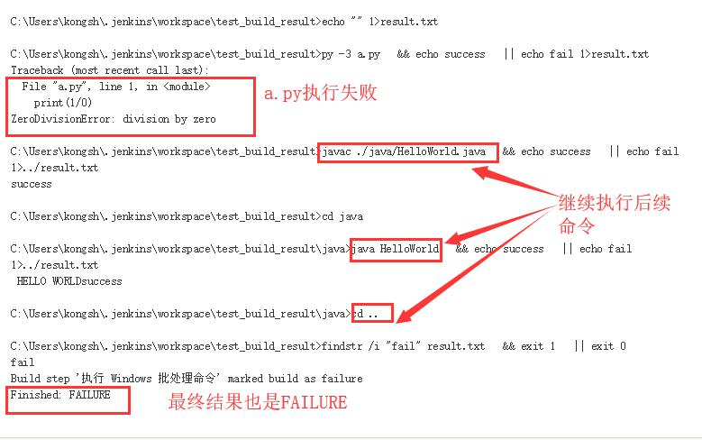 Jenkins 中Build Steps 执行Java脚本 jenkins build结果_错误码_03