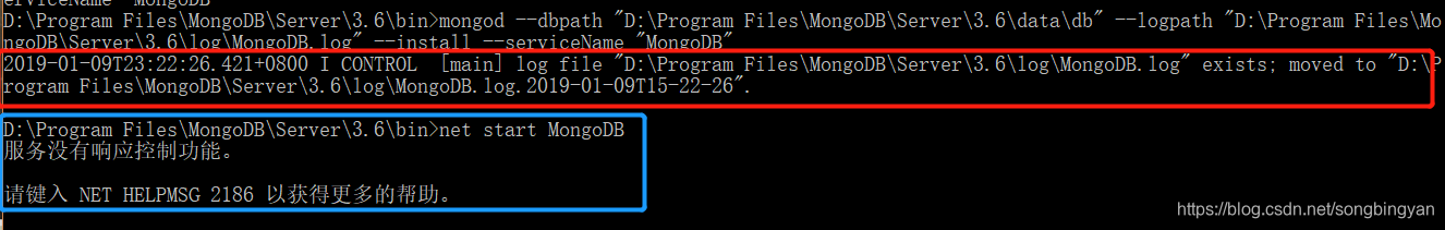 MongoDB驱动选不到MongoDB mongodb安装失败的原因有哪些_双引号_14