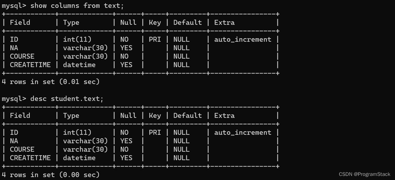 mysql 的values后面接对象数组 mysql values用法_数据库