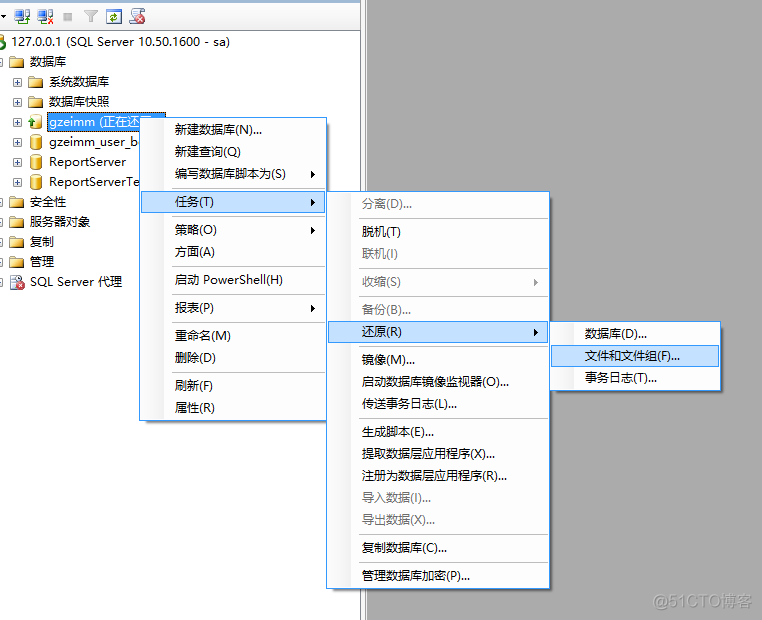 恢复SQL Server 备份 sql2008数据备份恢复_恢复SQL Server 备份_06