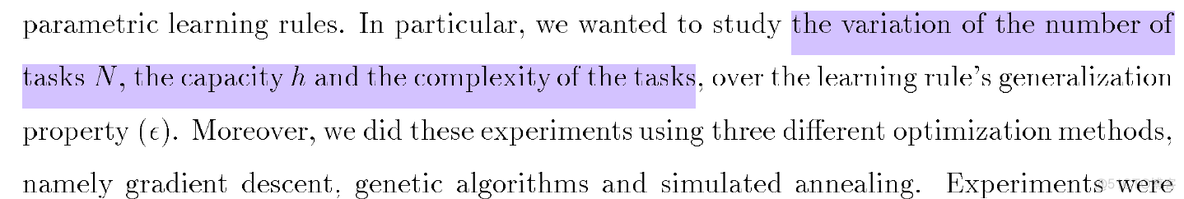 元学习：元学习的始祖论文——《On the Optimization of a Synaptic Learning Rule》_泛化_21