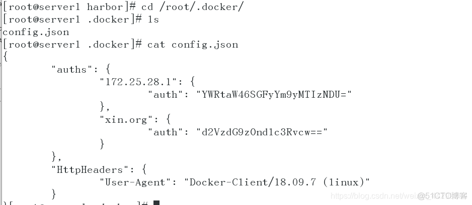 harbor docker pull配置认证 docker harbor安装与配置_配置文件_11