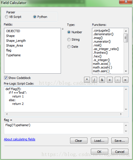 arcgis 字段计算器 python代码 arcgis字段计算器使用_ArcMap_04