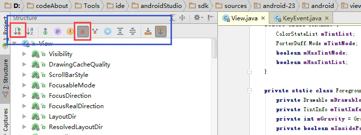 android studio 查看调用堆栈 android studio查看类结构_Image_28