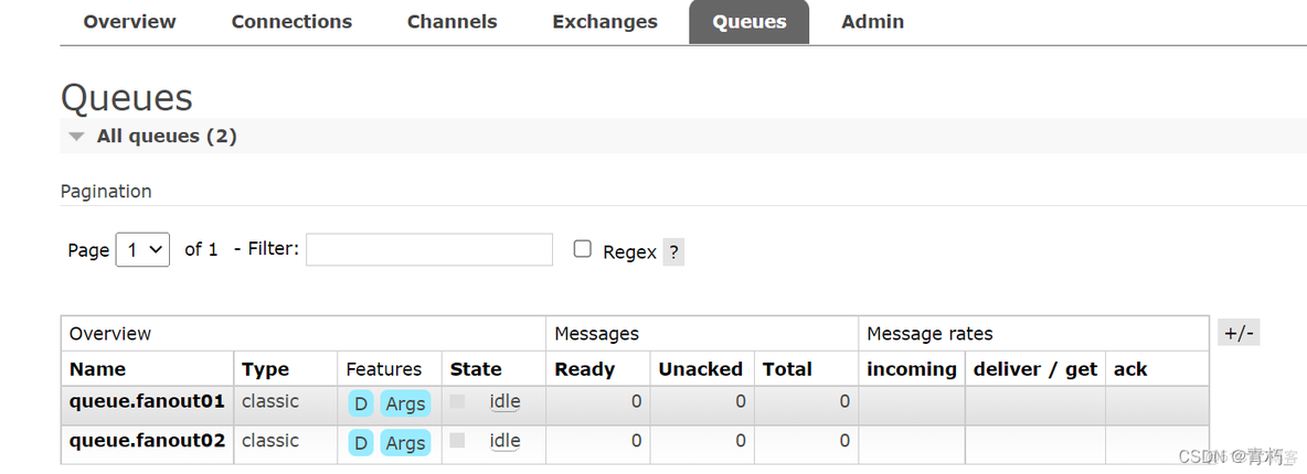 rabbitmq jquery升级 rabbitmq 页面_中间件_18