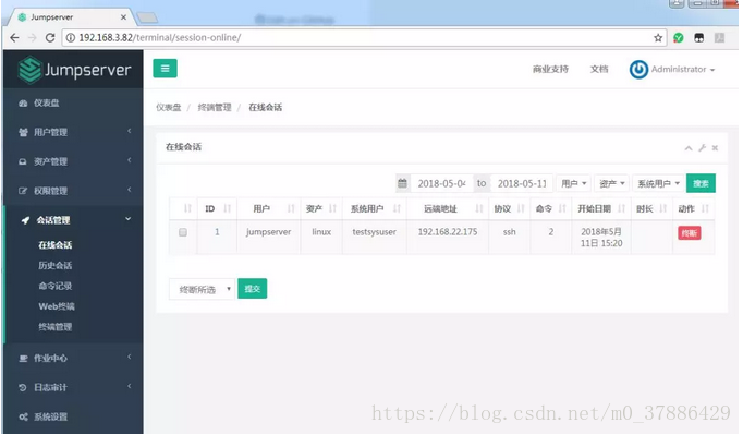 jumpserver 配置MySQL资产 jumpserver 架构_jumpserver_19