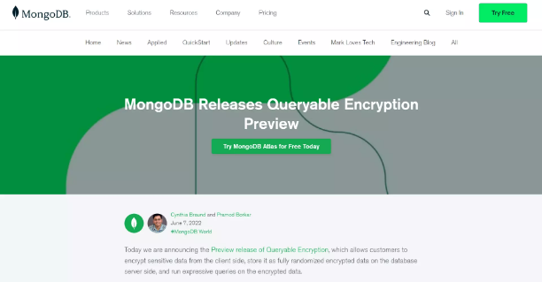 MongoDB 加密 sha-256 Mongodb 加密范围查询_搜索