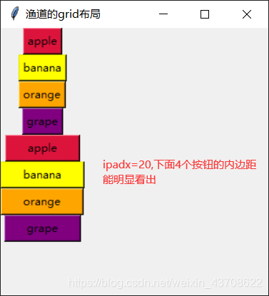 wtpython grid样式 tkinter中grid_wtpython grid样式_12