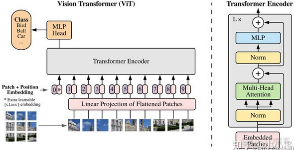 经典论文阅读笔记——VIT、Swin Transformer、MAE、CILP_图像分类