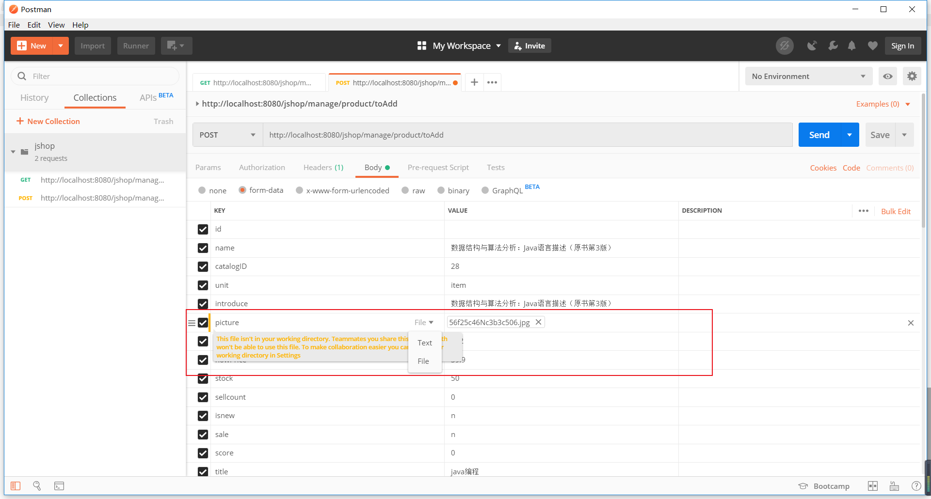 java 模拟postman 返回 postman调用java_java 模拟postman 返回_06