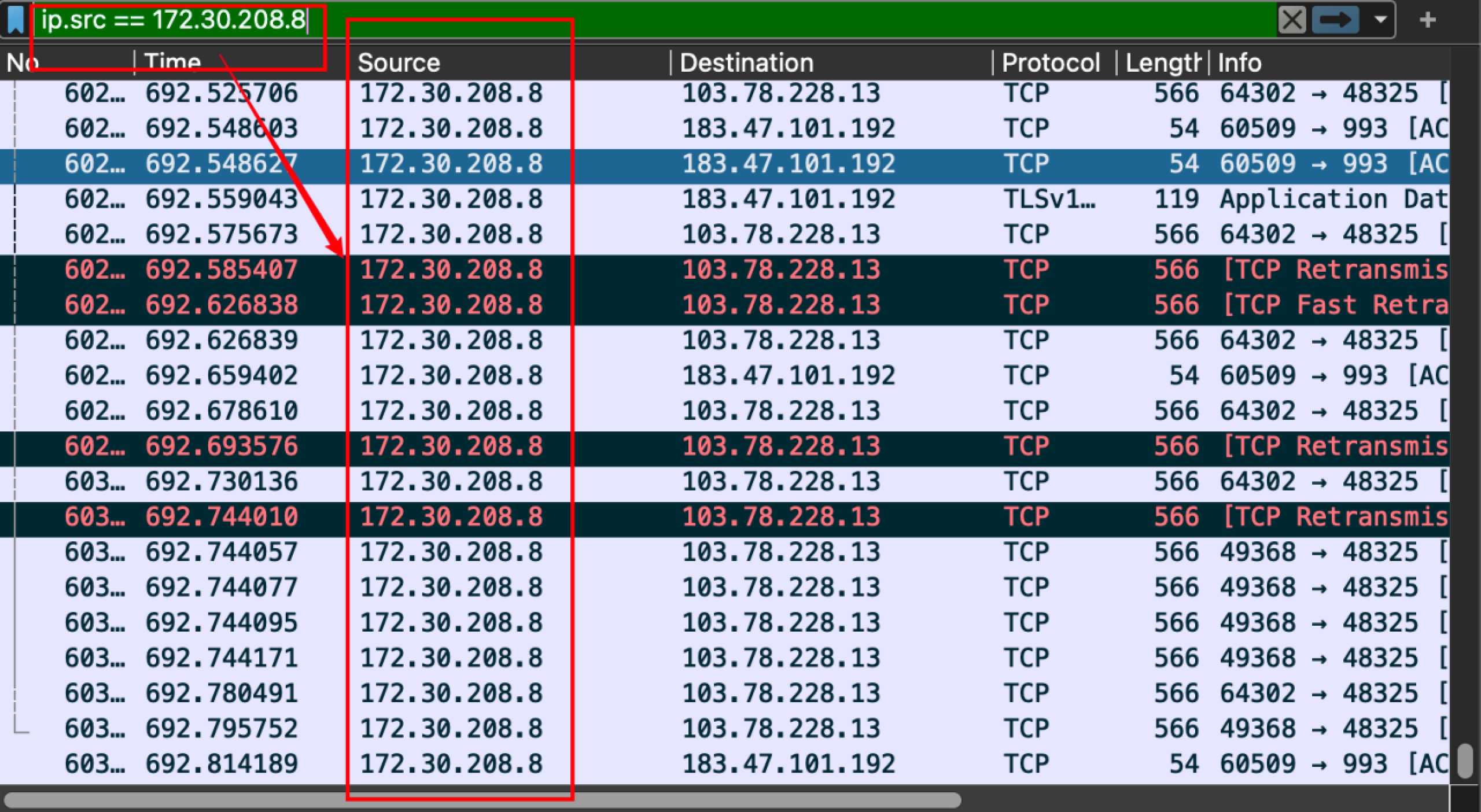 wireshark 抓包数据分析中TSval TSecr wireshark抓包分析教程_客户端_07