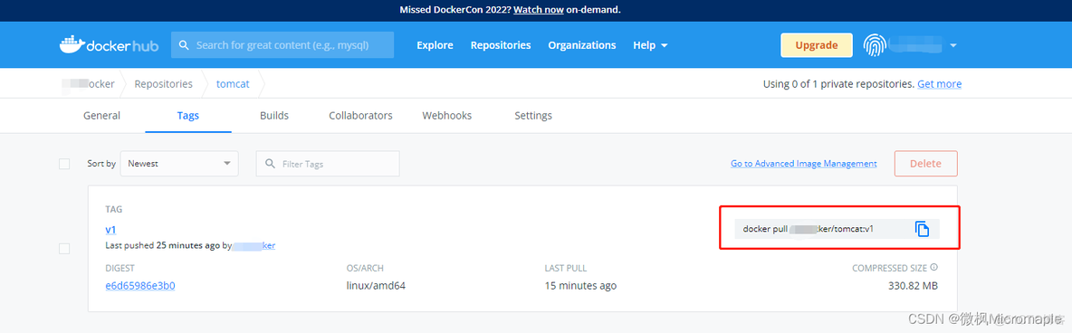 第三方docker镜像仓库 docker开源镜像仓库_容器_03