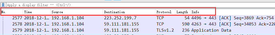 Wireshark​​抓包软件的过程与分析_数据_08