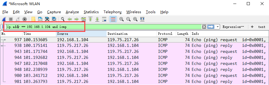 Wireshark​​抓包软件的过程与分析_TCP_20