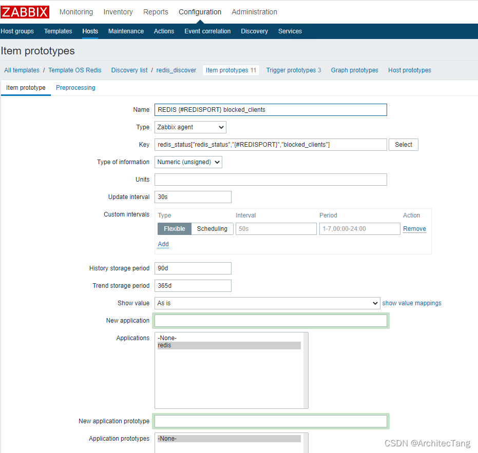 zabbix监控redis哨兵 zabbix监控redis集群_redis_05