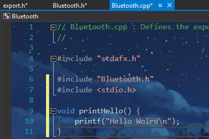 Visual Studio dll java 调用 vs2017调用dll_#include_18