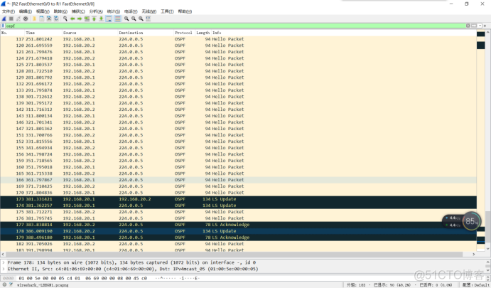 gns3 iosrouters 和iou device的区别 gns3配置ospf_OSPF_05