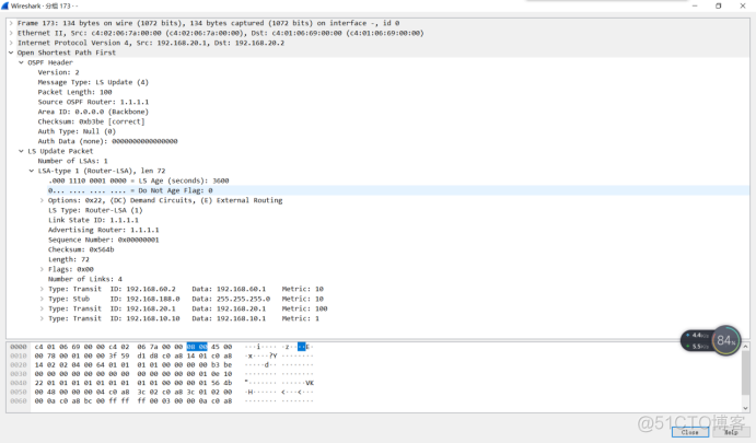 gns3 iosrouters 和iou device的区别 gns3配置ospf_链路_06