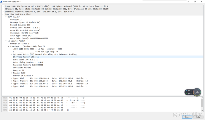 gns3 iosrouters 和iou device的区别 gns3配置ospf_链路_11